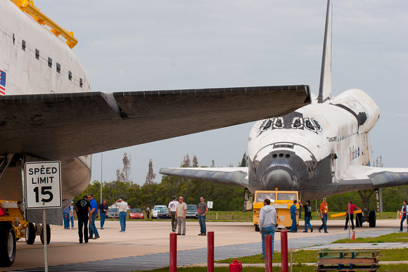 Discovery and Atlantis