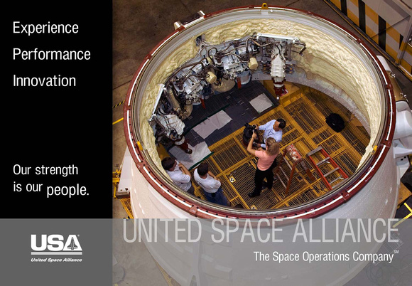 United Space Alliance advertisement
